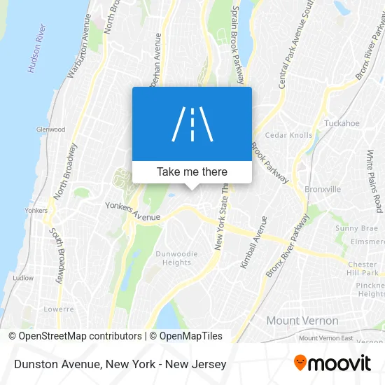 Dunston Avenue map