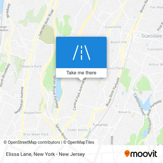 Mapa de Elissa Lane