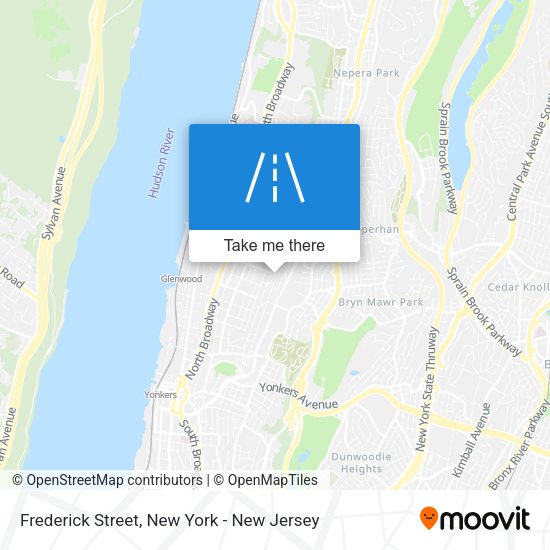 Mapa de Frederick Street