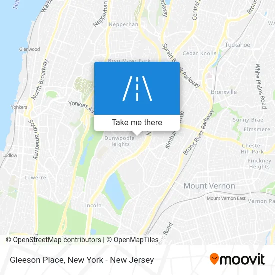 Gleeson Place map