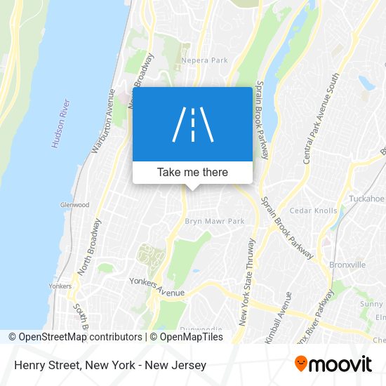 Mapa de Henry Street