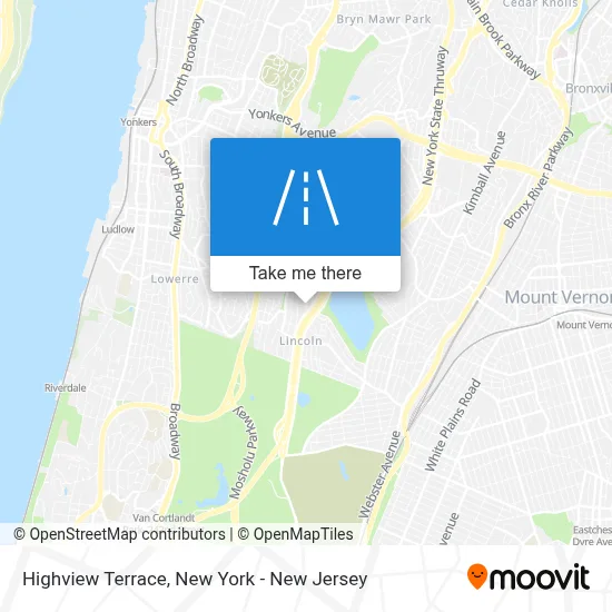 Highview Terrace map
