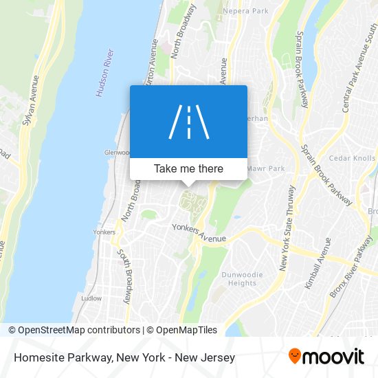 Homesite Parkway map