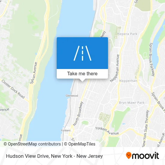 Hudson View Drive map
