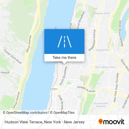 Hudson View Terrace map
