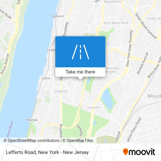 Lefferts Road map