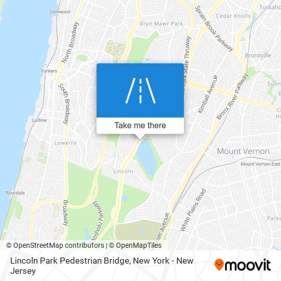 Mapa de Lincoln Park Pedestrian Bridge