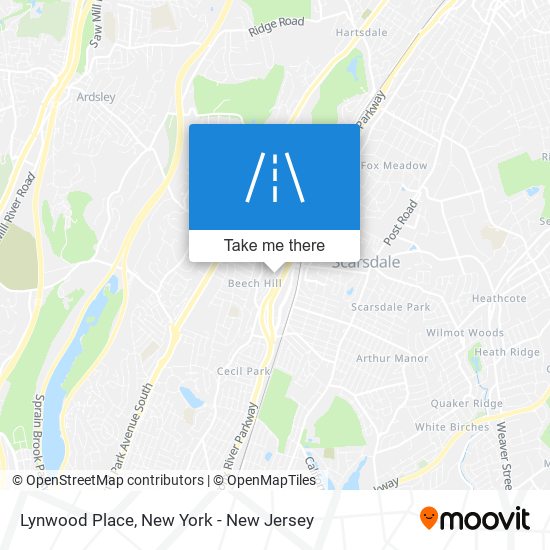 Lynwood Place map