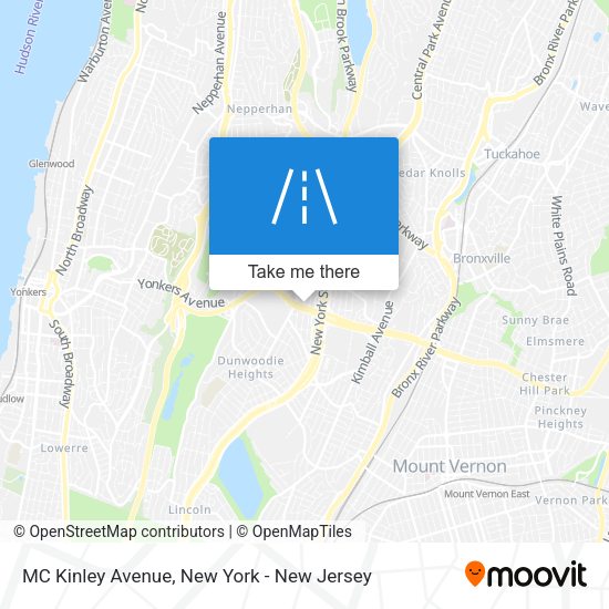 Mapa de MC Kinley Avenue