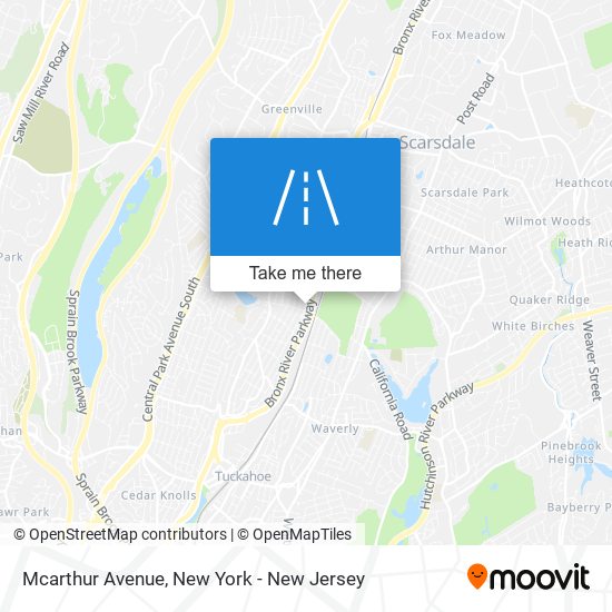 Mcarthur Avenue map