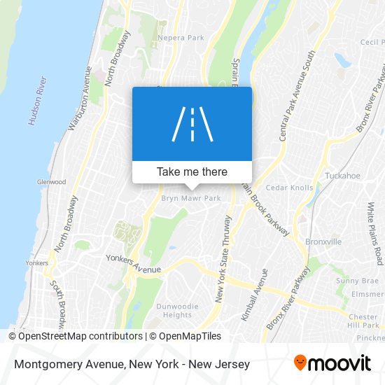 Mapa de Montgomery Avenue