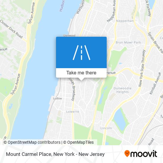Mount Carmel Place map