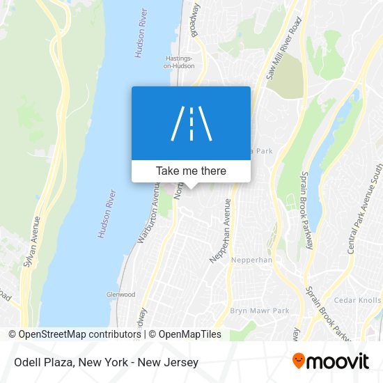 Mapa de Odell Plaza