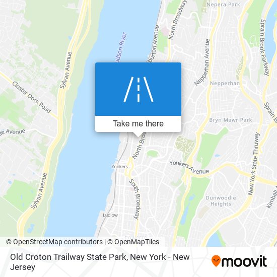 Mapa de Old Croton Trailway State Park