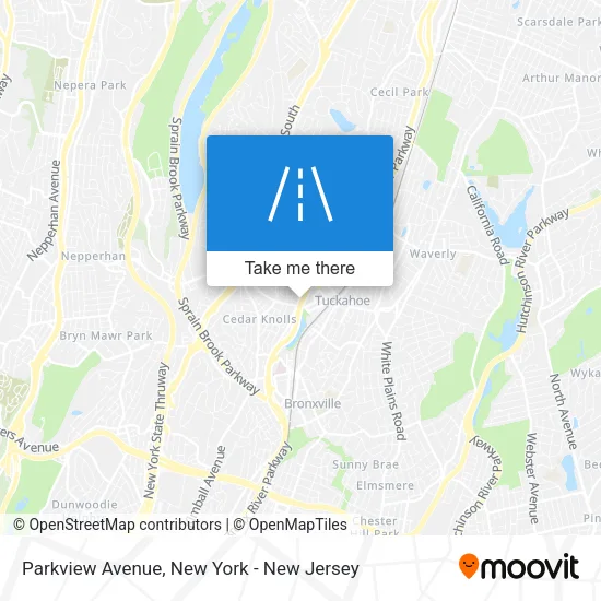 Mapa de Parkview Avenue