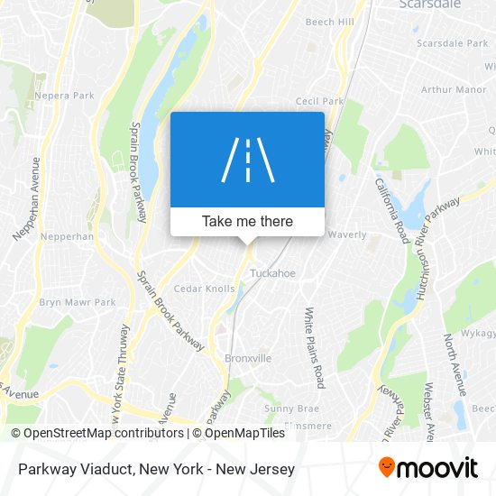 Parkway Viaduct map