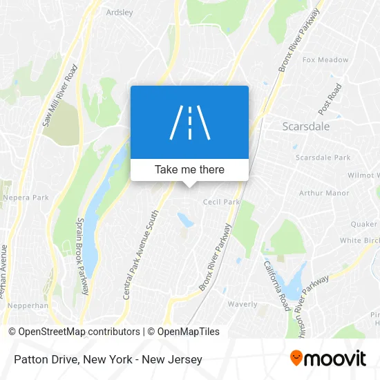 Mapa de Patton Drive