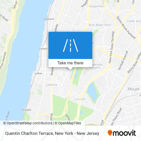 Quentin Charlton Terrace map