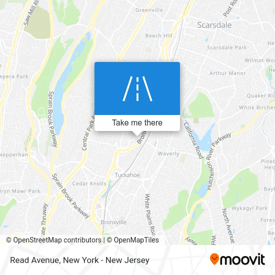 Mapa de Read Avenue