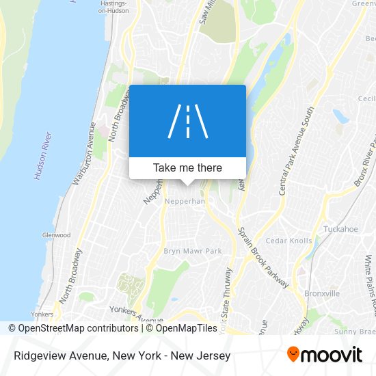 Mapa de Ridgeview Avenue