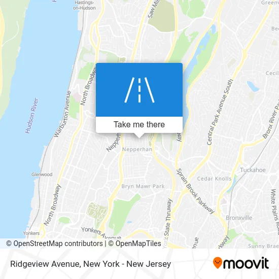 Ridgeview Avenue map
