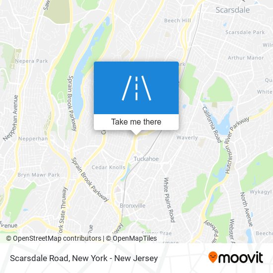 Mapa de Scarsdale Road