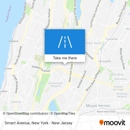 Smart Avenue map