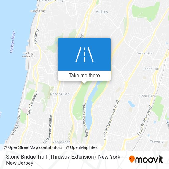 Stone Bridge Trail (Thruway Extension) map