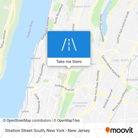 Mapa de Stratton Street South