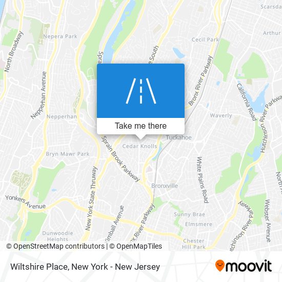 Wiltshire Place map