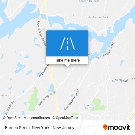 Mapa de Barnes Street