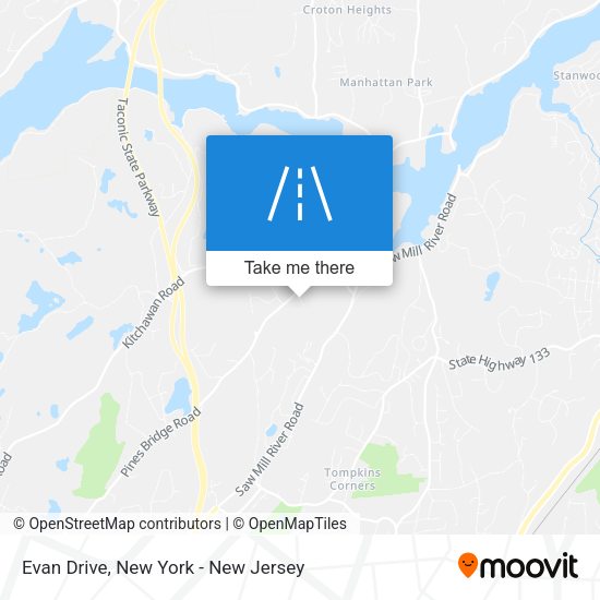 Evan Drive map