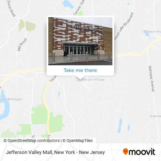Jefferson Valley Mall map