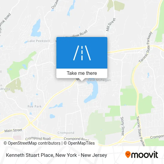 Kenneth Stuart Place map