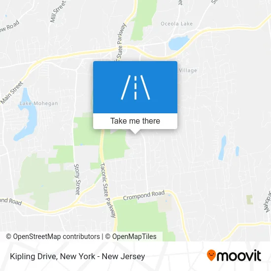 Kipling Drive map