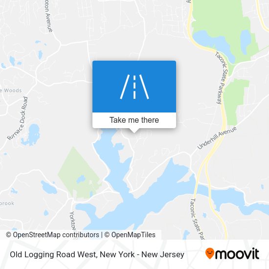 Mapa de Old Logging Road West