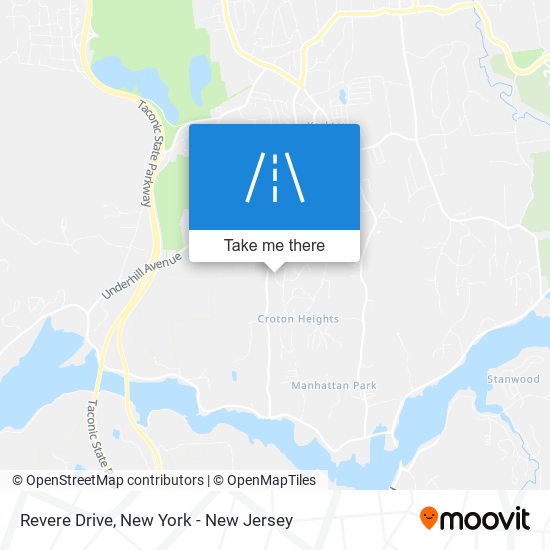 Revere Drive map