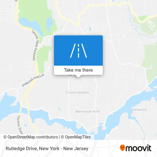 Rutledge Drive map