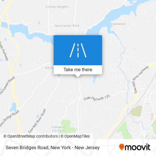 Mapa de Seven Bridges Road