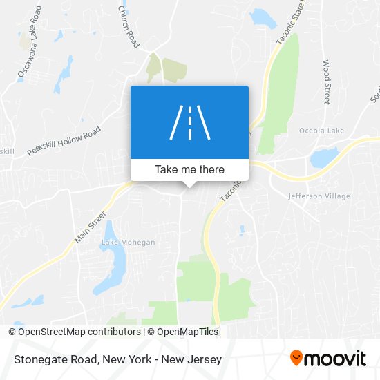 Mapa de Stonegate Road