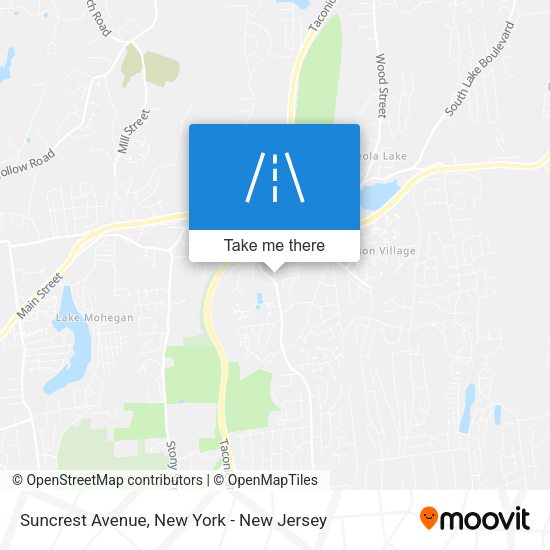 Mapa de Suncrest Avenue