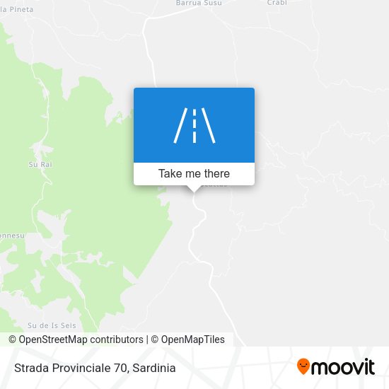 Strada Provinciale 70 map