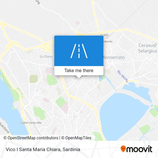 Vico I Santa Maria Chiara map