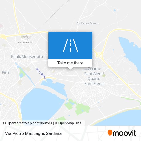 Via Pietro Mascagni map