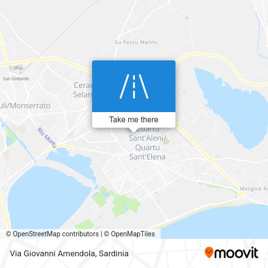 Via Giovanni Amendola map