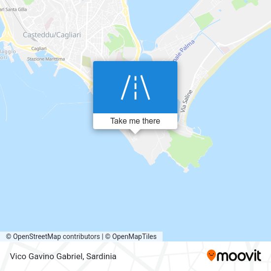 Vico Gavino Gabriel map