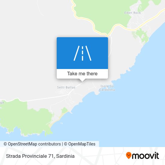 Strada Provinciale 71 map