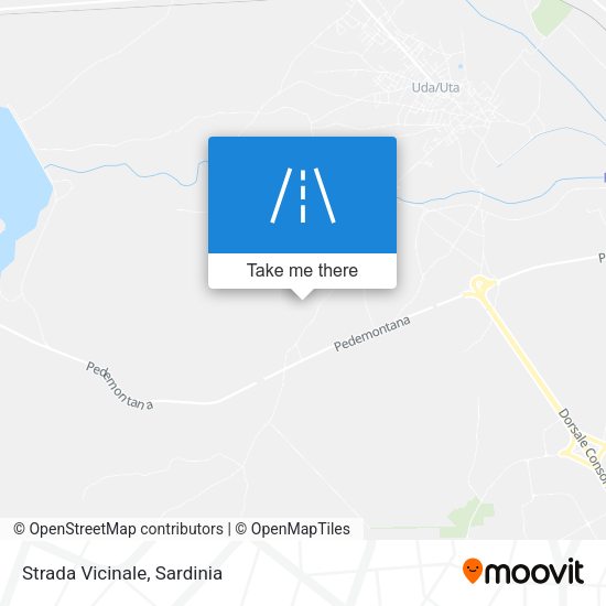 Strada Vicinale map