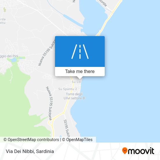 Via Dei Nibbi map