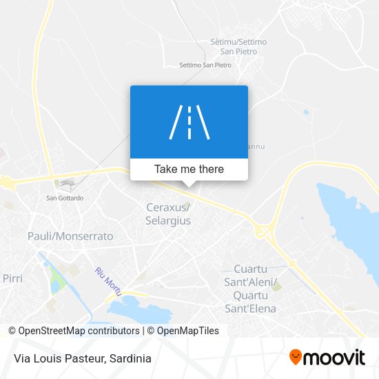 Via Louis Pasteur map